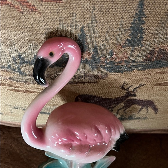 Pink Flamingo Ceramic Figurine.MCM. - Picture 2 of 9